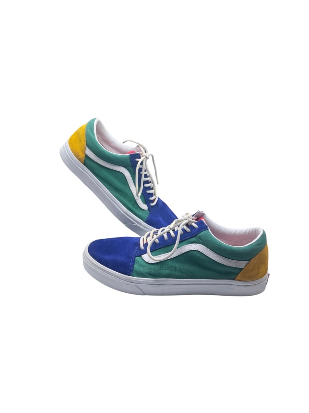 Vans Old Skool Colorblock Multi-Color Sneakers - Men's Size 13 - Low Tops Skater